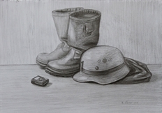 w1111 Feuerwehrstiefel und Helm w1111 Feuerwehrstiefel und Helm